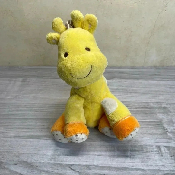 Carters Child of Mine Yellow Giraffe Musical Mobile Wind Up Baby Crib Plush Toy - Picture 3 of 9